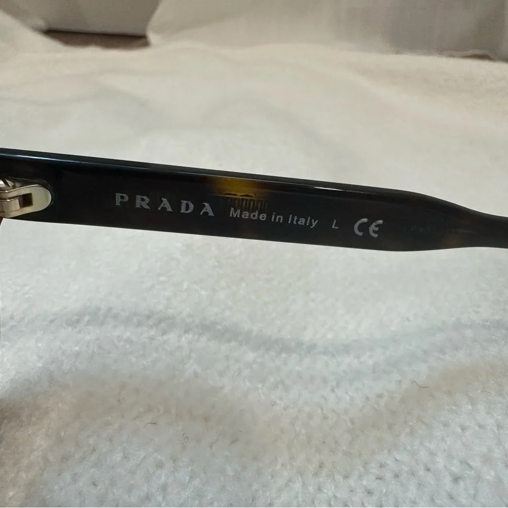 Prada Tortoiseshell Frame Sunglasses with Brown Gradient Lenses - Picture 5 of 10